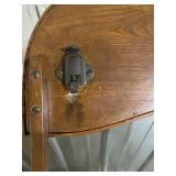 Vintage Wooden High Chair with Removable Tray