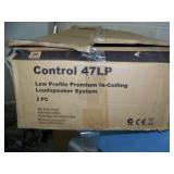 PAIR of JBL Control 47LP Two-Way 6.5" Coaxial Low-Profile Ceiling Loudspeakers - in Box PAIR of JBL Control 47LP Two-Way 6.5" Coaxial Low-Profile Ceiling Loudspeakers - in Box