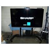 Sharp PN-CD-701 4K 70" UHD Ultra High Definition LED Interactive Touchscreen Video Display / Monitor / TV with Rolling Cart Sharp PN-CD-701 4K 70" UHD Ultra High Definition LED Interactive Touchscreen Video Display / Monitor / TV with Rolling Cart
