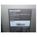 Sharp PN-CD-701 4K 70" UHD Ultra High Definition LED Interactive Touchscreen Video Display / Monitor / TV with Rolling Cart Sharp PN-CD-701 4K 70" UHD Ultra High Definition LED Interactive Touchscreen Video Display / Monitor / TV with Rolling Cart