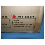 New in Sealed Box!  Middle Atlantic UPS-S2200R Select-Series Uninterruptible Power System Battery Backup - Rack Mountable New in Sealed Box!  Middle Atlantic UPS-S2200R Select-Series Uninterruptible Power System Battery Backup - Rack Mountable