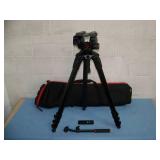 Manfrotto 504 Professional Video / Photography Fluid Head and 546 Aluminum Telescoping Tripod with Case Manfrotto 504 Professional Video / Photography Fluid Head and 546 Aluminum Telescoping Tripod with Case