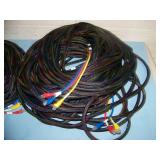 Lot of Seven (7) Network Cable Audio / Video Snake Cables - Various Lengths 125 Lot of Seven (7) Network Cable Audio / Video Snake Cables - Various Lengths 125