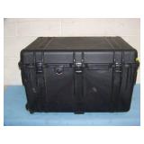 Large Heavy Duty Foam-Lined ATA-Rated Waterproof Travel Equipment Case with Telescoping Handle & Wheels Large Heavy Duty Foam-Lined ATA-Rated Waterproof Travel Equipment Case with Telescoping Handle & Wheels