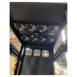 Large Middle Atlantic Audio Video Computer Server Equipment Rack on Casters with UPS Power System Cooling Fan & More! Large Middle Atlantic Audio Video Computer Server Equipment Rack on Casters with UPS Power System Cooling Fan & More!
