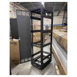 Large Middle Atlantic Audio Video Computer Server Equipment Rack on Casters with UPS Power System Cooling Fan & More! Large Middle Atlantic Audio Video Computer Server Equipment Rack on Casters with UPS Power System Cooling Fan & More!
