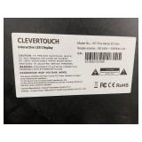 CleverTouch 65" Plus Series Interactive Touchscreen Electronic Whiteboard Video Monitor / Display with Built-in Wi-Fi Wireless Android CleverTouch 65" Plus Series Interactive Touchscreen Electronic Whiteboard Video Monitor / Display with Built-in Wi-Fi Wireless Android