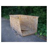 Large Wood Crate Large Wood Crate