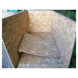 Large Wood Crate Large Wood Crate