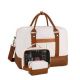 Bovip Weekend Bag for Overnights Travel Duffel Bag 3pc Set $39.99 Retail - Brand New