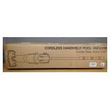 Cordless Handheld Pool Vacuum Cleaner with Telescopic Pole 26.5 GPM Powerful Suction $219.99 Retail - Brand New