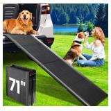 Dog Ramp for Car Truck or SUV 71" Non Slip Portable $79.99 Retail - Brand New