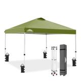 Eagle Peak Pop Up Canopy Tent with Bag 10ft x 10ft Green $142.99 Retail - Brand New