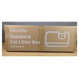 Standard Cat Litter Box White - Brand New