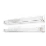 Rorkim 2 Pack Acrylic Shelves Clear - Brand New