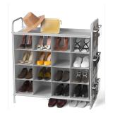 Simple Houseware 4 Tier 16 Cube Shoe Cubby Organizer $34.99 Retail - Brand New