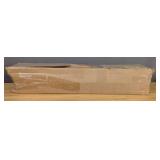 24" Deep Walnut Book Shelves with Hooks Set of 2 $39.99 Retail - Brand New