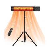 Infrared Heater on Tripod 1500W Space Heater Tip Over Protection $114.99 Retail - Brand New