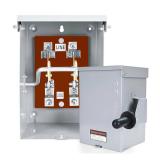 200 Amp 2 Pole 120V/240V General Safety Switch Non Fused AC Disconnect Switch Box $169.99 Retail - Brand New