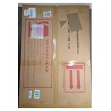 VooBang 24" x 36" Black Mirror for Horizontal or Vertical Hanging $69.99 Retail - Brand New