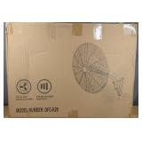 Heavy Duty 24" Wall Mounted Oscillating Fan 8500 CFM High Velocity with 3 Speeds $149.99 Retail - Brand New