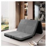 Forias Tri Fold Mattress Memory Foam Non Slip $259.99 Retail - Brand New