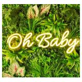 Oh Baby Neon Sign 16" x 6" - Brand New