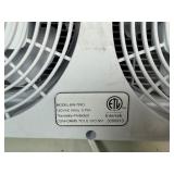 Twin Window Fan. Intertek Model BN-7WD 21.5" Wide x 12" tall and 6" Clip Fan with Cord