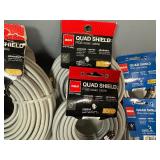 Eight Rolls of RG6 Cable