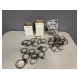 Assortment of Band Clamps - Stainless Steel, Assorted Sizes