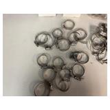 Assortment of Band Clamps - Stainless Steel, Assorted Sizes