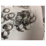 Assortment of Band Clamps - Stainless Steel, Assorted Sizes