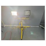 Dual-Head Work Flood Light (LED) 1000W Telescoping Stand