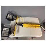 Dual-Head Work Flood Light (LED) 1000W Telescoping Stand