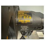 Pro-Tech 10" Compound Mitre Saw. Includes: Extension Arms, Stop Fence Plate and Clamp Assembly, Instruction Book