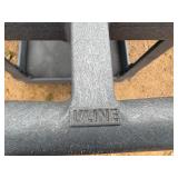 Gray Uline Cart. 44" (to handle) x 25" x 32" tall