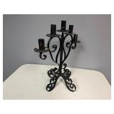 Vintage Wrought Iron Candlabra