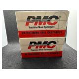 PMC Ammunition 30 Cal. Carbine FMJ. Two Boxes. Fifty per Box.