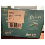 Box of 100 Large Nitrile Gloves and Five 12 oz Bottles of Equate Hand Sanitizer