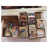 Assorted Sports Cards including Football, Baseball, Basketball and Hockey