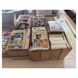 Assorted Sports Cards including Football, Baseball, Basketball and Hockey