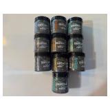 10 Natural Activated Charcoal Tooth and Gum Powder (Organic Contents): 3 Peppermint, 4 Spearmint, 2 Cinnamint and 1 Orange