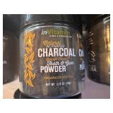10 Natural Activated Charcoal Tooth and Gum Powder (Organic Contents): 3 Peppermint, 4 Spearmint, 2 Cinnamint and 1 Orange