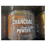 10 Natural Activated Charcoal Tooth and Gum Powder (Organic Contents): 3 Peppermint, 4 Spearmint, 2 Cinnamint and 1 Orange