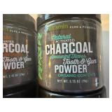 10 Natural Activated Charcoal Tooth and Gum Powder (Organic Contents): 3 Peppermint, 4 Spearmint, 2 Cinnamint and 1 Orange
