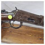 Winchester Octagon Barrel Lever Action 94 in 25-35 WCF with Peep Sight