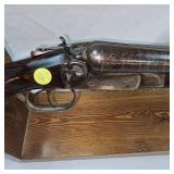 Damascus Hammered Double Barrel 12ga, Functioning, Very Clean Damascus Hammered Double Barrel 12ga, Functioning, Very Clean