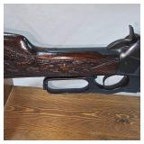 Winchester 1895 Lever Action in 35WCF Very Nice Original Condition with custom Shop Engraving and Butt Stock Winchester 1895 Lever Action in 35WCF Very Nice Original Condition with custom Shop Engraving and Butt Stock
