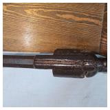 Muzzleloading Revolver, Appears 36 Cal, Wall Hanger