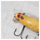 Vintage Heddon Meadow Mouse with Leather Ears and Tail, 90% Condition and Original Frish Trap Spoon, As New Vintage Heddon Meadow Mouse with Leather Ears and Tail, 90% Condition and Original Frish Trap Spoon, As New